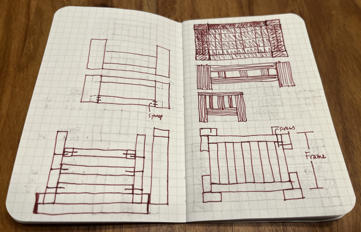 Graph paper sketch 1